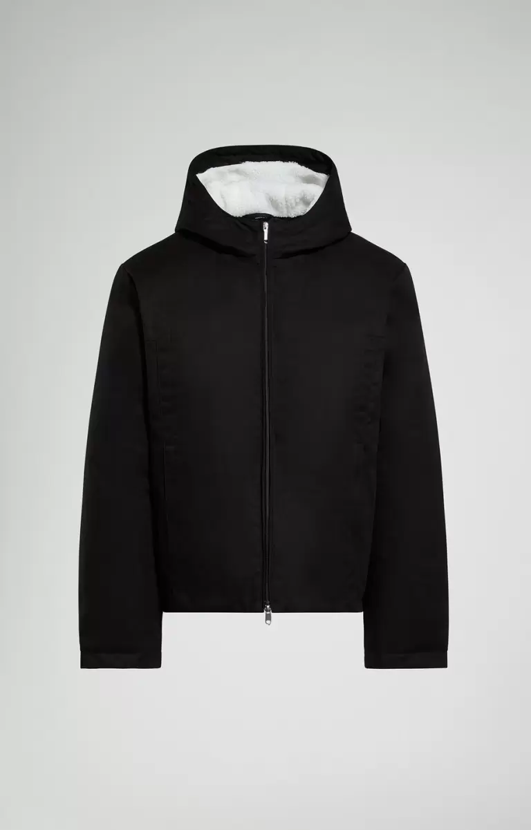 Bikkembergs Blazers & Vestes Black Homme Sherpa Lined Men's Jacket - 1