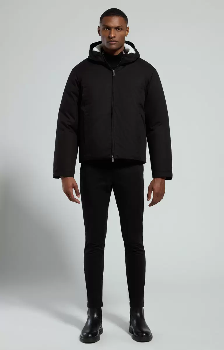 Bikkembergs Blazers & Vestes Black Homme Sherpa Lined Men's Jacket - 3