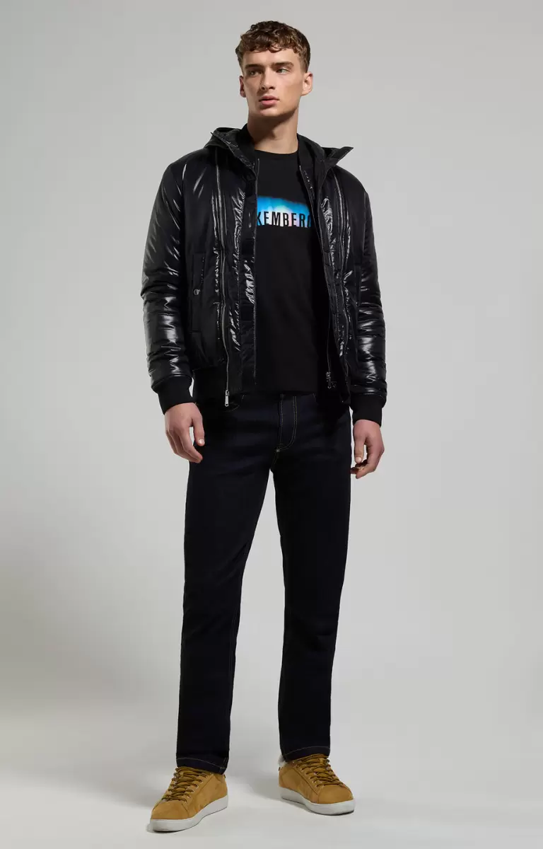 Black Blazers & Vestes Bikkembergs Men's Jacket With Removable Insert Homme - 3