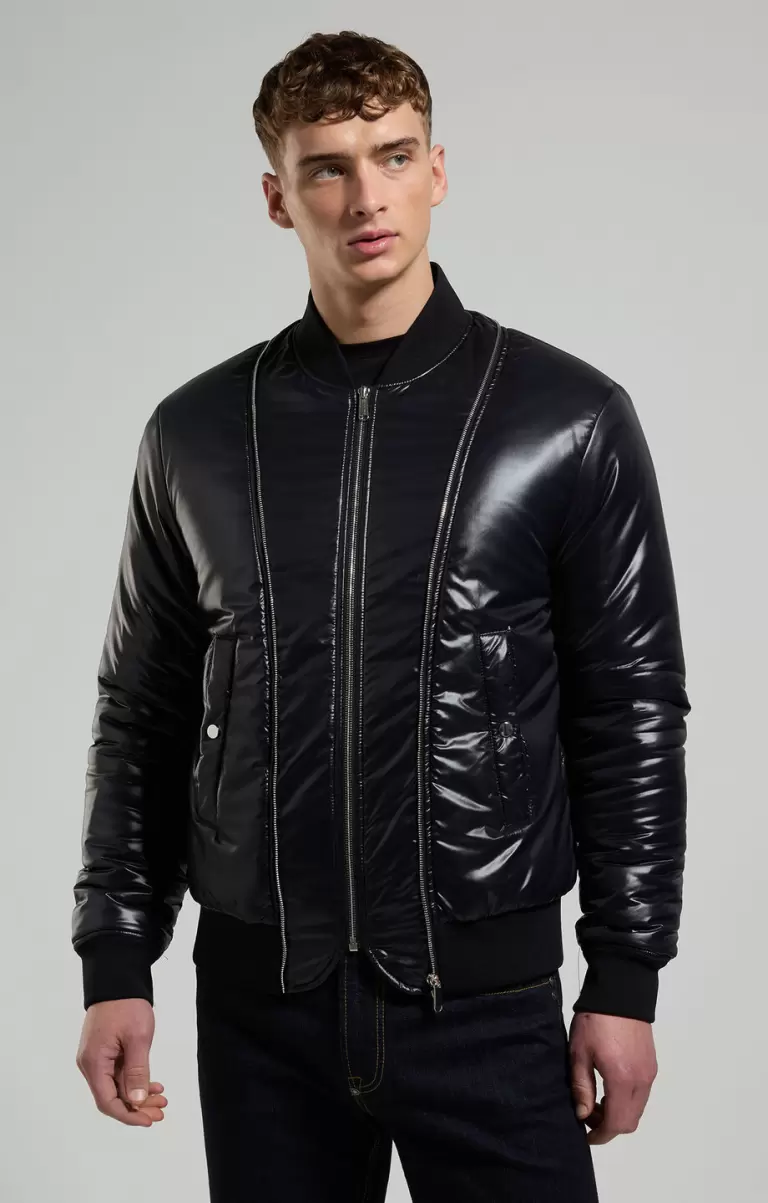 Black Blazers & Vestes Bikkembergs Men's Jacket With Removable Insert Homme - 4
