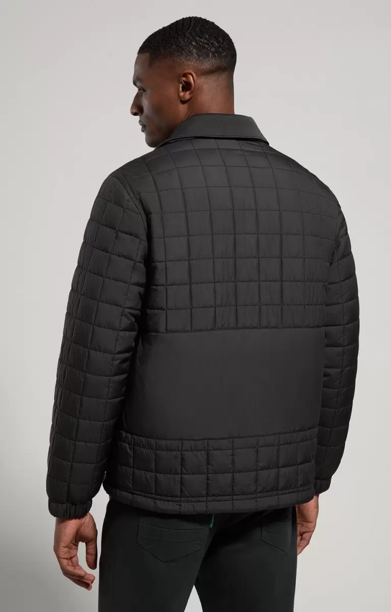 Bikkembergs Homme Men's Quilted Jacket Blazers & Vestes Black - 2