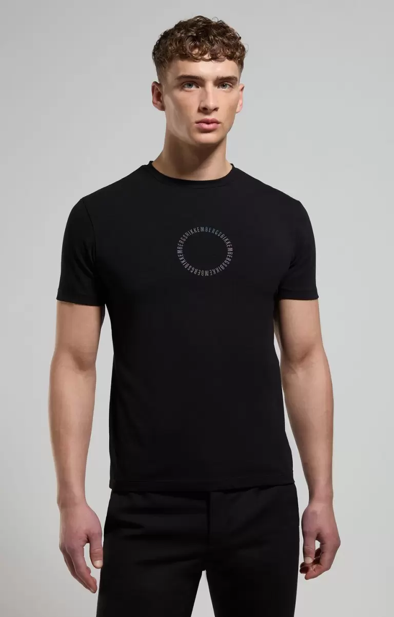 T-Shirts Homme Printed Back Men's T-Shirt Bikkembergs Black - 4