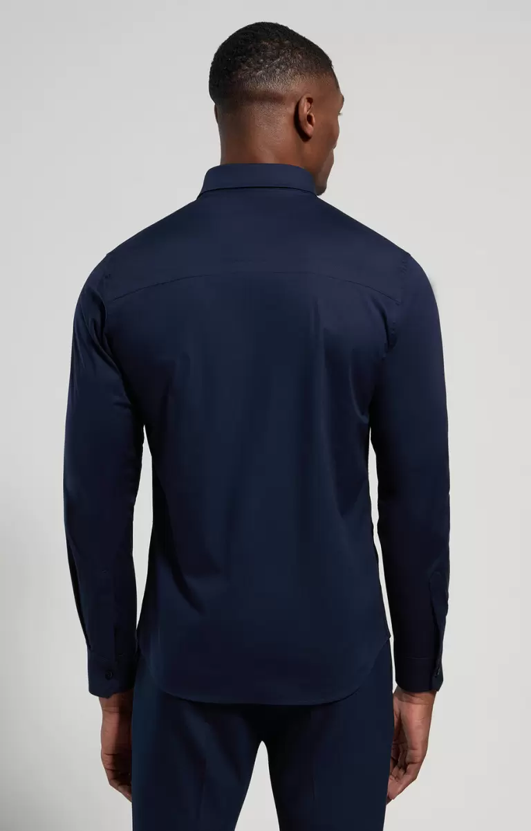 Chemises Men's Player Shirt Homme Dress Blues Bikkembergs - 2