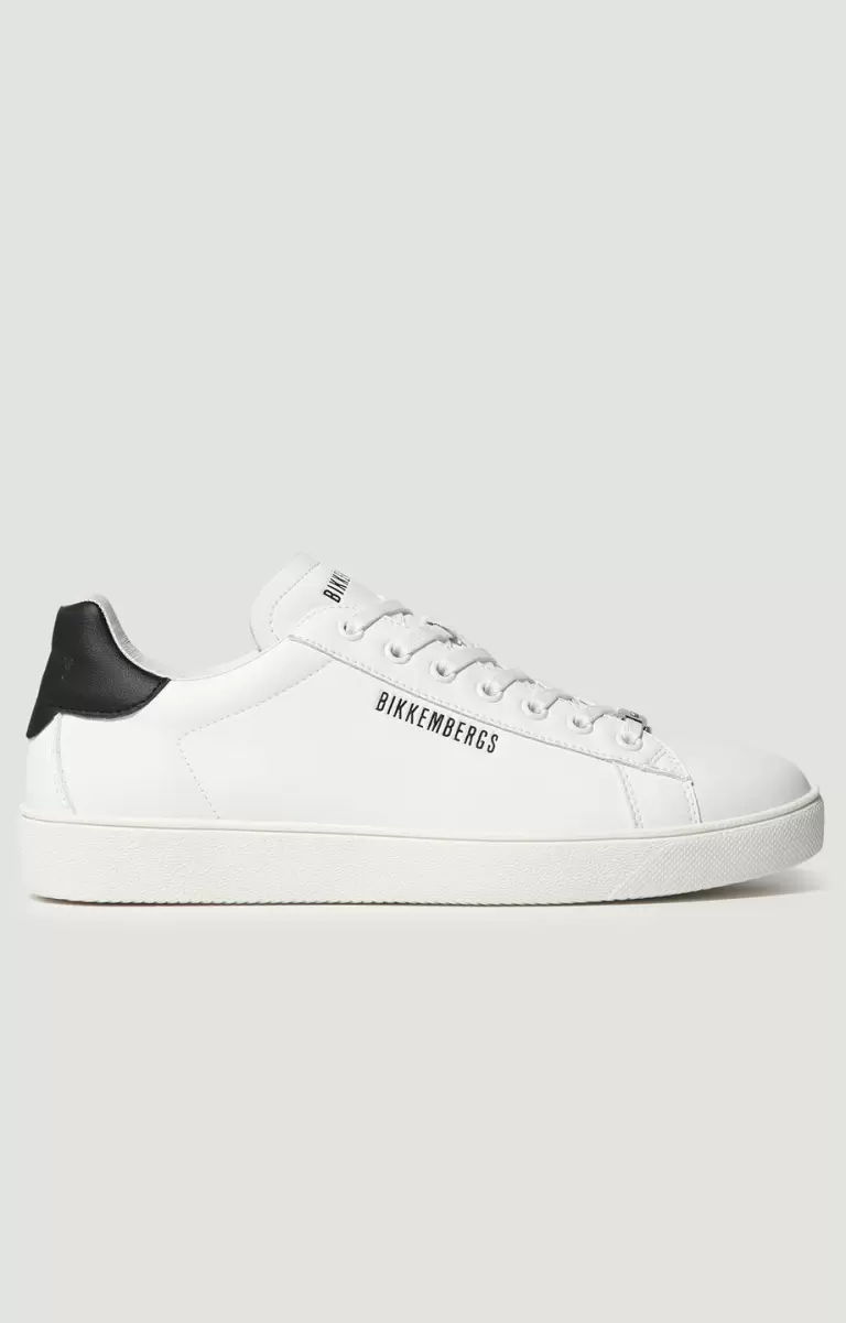 Men's Sneakers - Recoba M Bikkembergs Sneakers Homme White/Black - 1