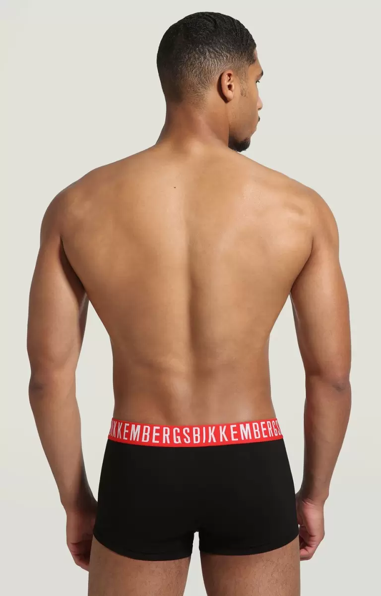 Boxers 2-Pack Men's Boxers In Organic Cotton Black Bikkembergs Homme - 1