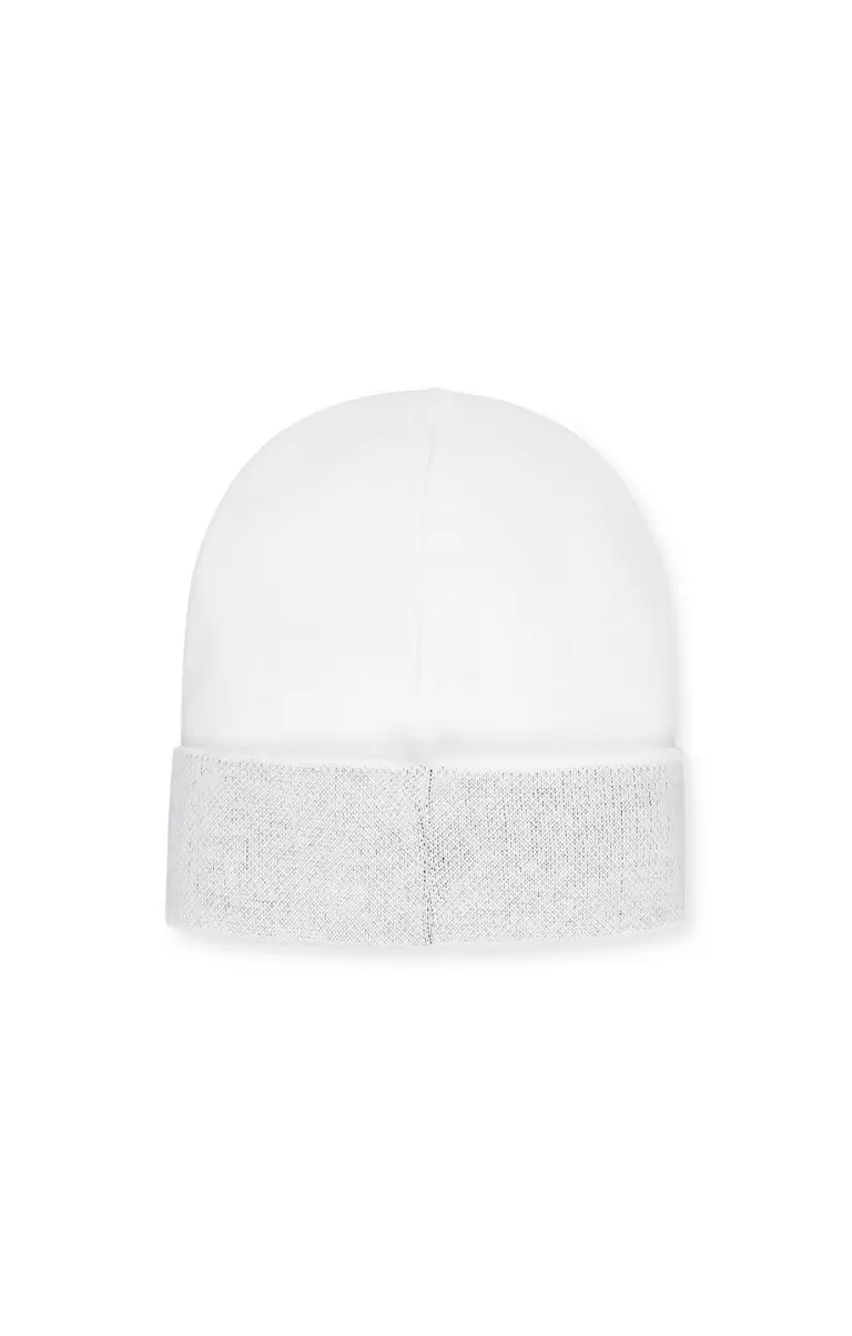 Chapeaux Bikkembergs White Hat Logo Homme - 1