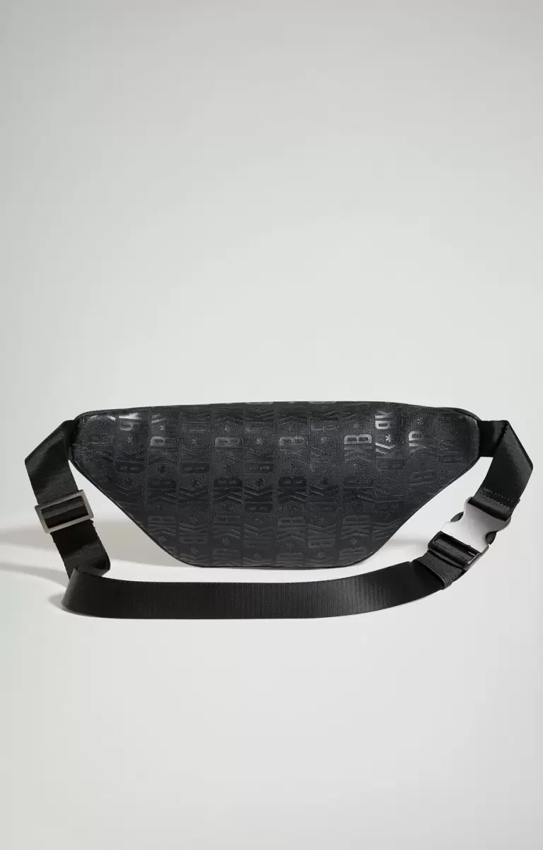 Homme Bikkembergs Black Bkk Star Compact Belt Bag Sacs - 1