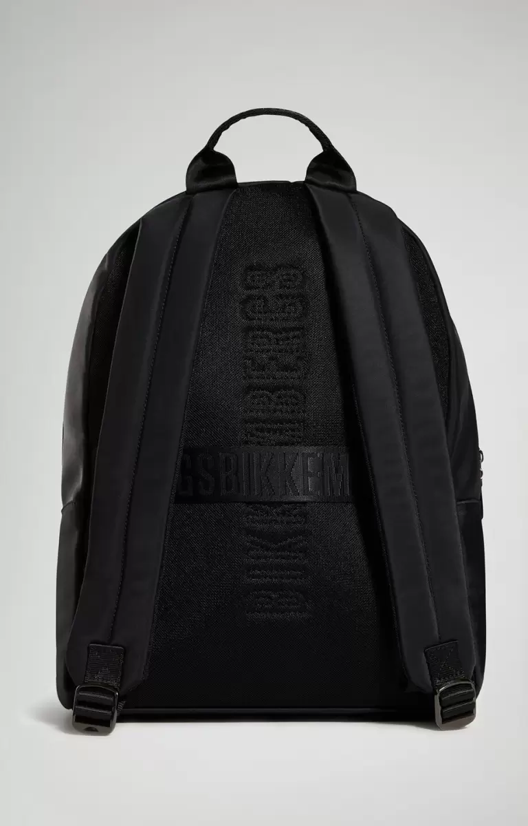 Men's Backpack Bkk-Star Print Bikkembergs Black Sacs À Dos Homme - 1