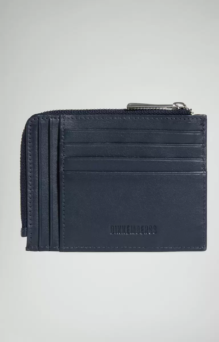 Bikkembergs Blue Compact Men's Wallet Homme Portefeuilles - 1