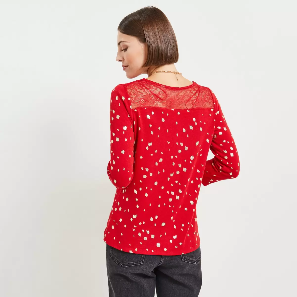 Grain De Malic Tshirt Doudou Femme Rouge T-Shirts & Tops Efficacité Femme - 1