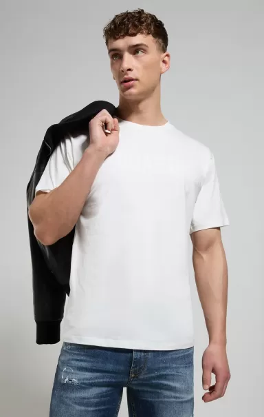 Homme Men's T-Shirt With Chain Print Vanilla Ice Bikkembergs T-Shirts