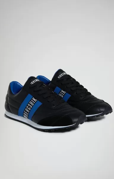 Bikkembergs Homme Soccer M Men's Sneakers Black/Bluette Sneakers