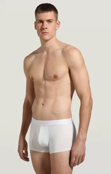 Bikkembergs 2-Pack Men's Boxers In Stretch Bamboo Fibre Homme Boxers White