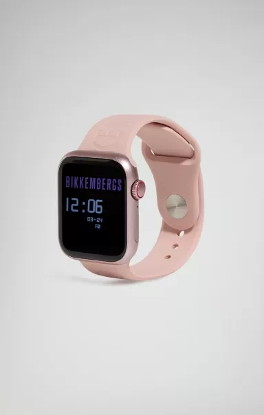 Bikkembergs Homme Horloges Pink Smartwatch Wireless Charging