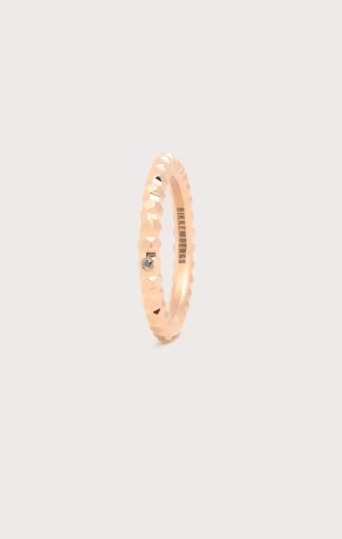 Bijoux Bikkembergs Multifaceted Ring With Diamond 380 Homme