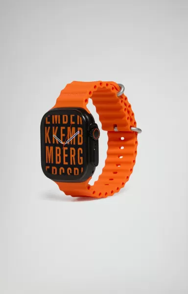 Bikkembergs Femme Horloges Smartwatch With 180 Sports Functions Black/Orange