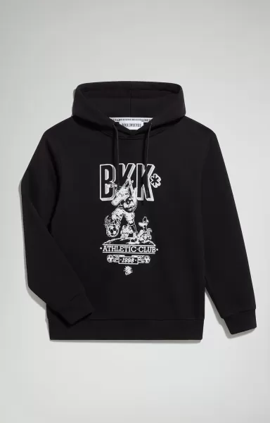 Enfant Boy's Sweatshirt With Cartoon Print Black Vestes Bikkembergs