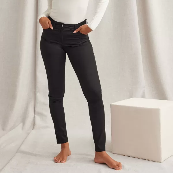 Jeans Grain De Malic Femme Jean Slim Push Up Rio Femme Black Qualité Fiable