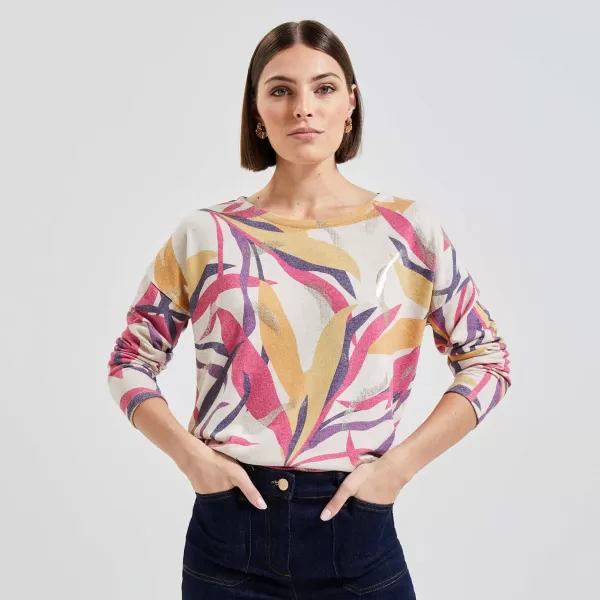 Femme Qualité Garantie T-Shirts & Tops Grain De Malic Beige Tshirt Doudou Femme