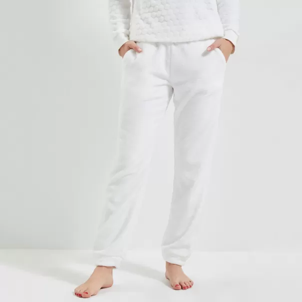 Doux Grain De Malic Femme Homewearnew Blanc Pantalon Pyjama Femme